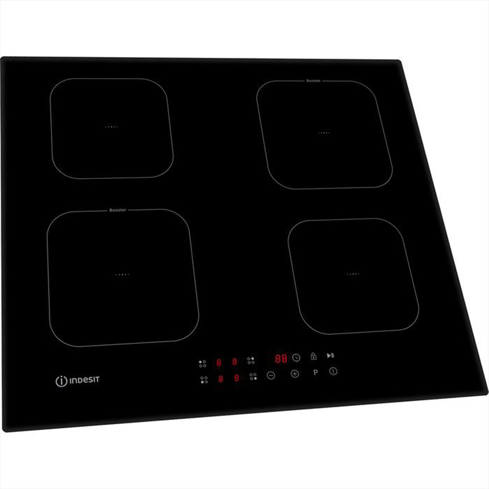 Immagine del prodotto INDESIT - Piano cottura induzione IS F 18Q60 NE 59cm 4 zone-Nero