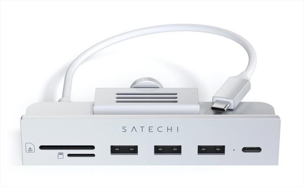 Immagine del prodotto SATECHI - HUB USB-C CON MORSETTO PER IMAC 24-Space Gray