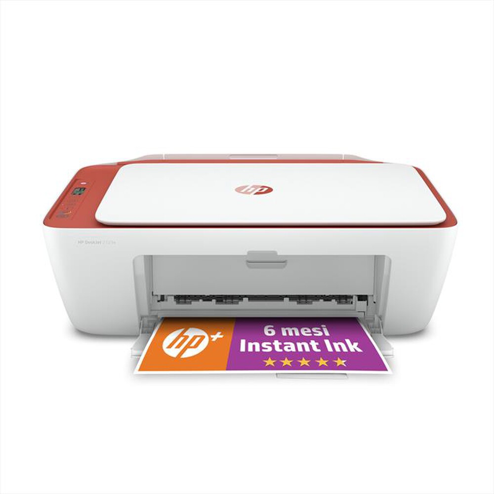 "HP - MULTIFUNZIONE DESKJET 2723E 6 MESI INSTANT INK HP+-Red"