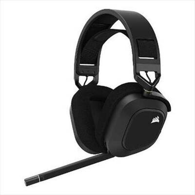 CORSAIR - Cuffia headband CORSAIR HS80 RGB WRLS B-Nero