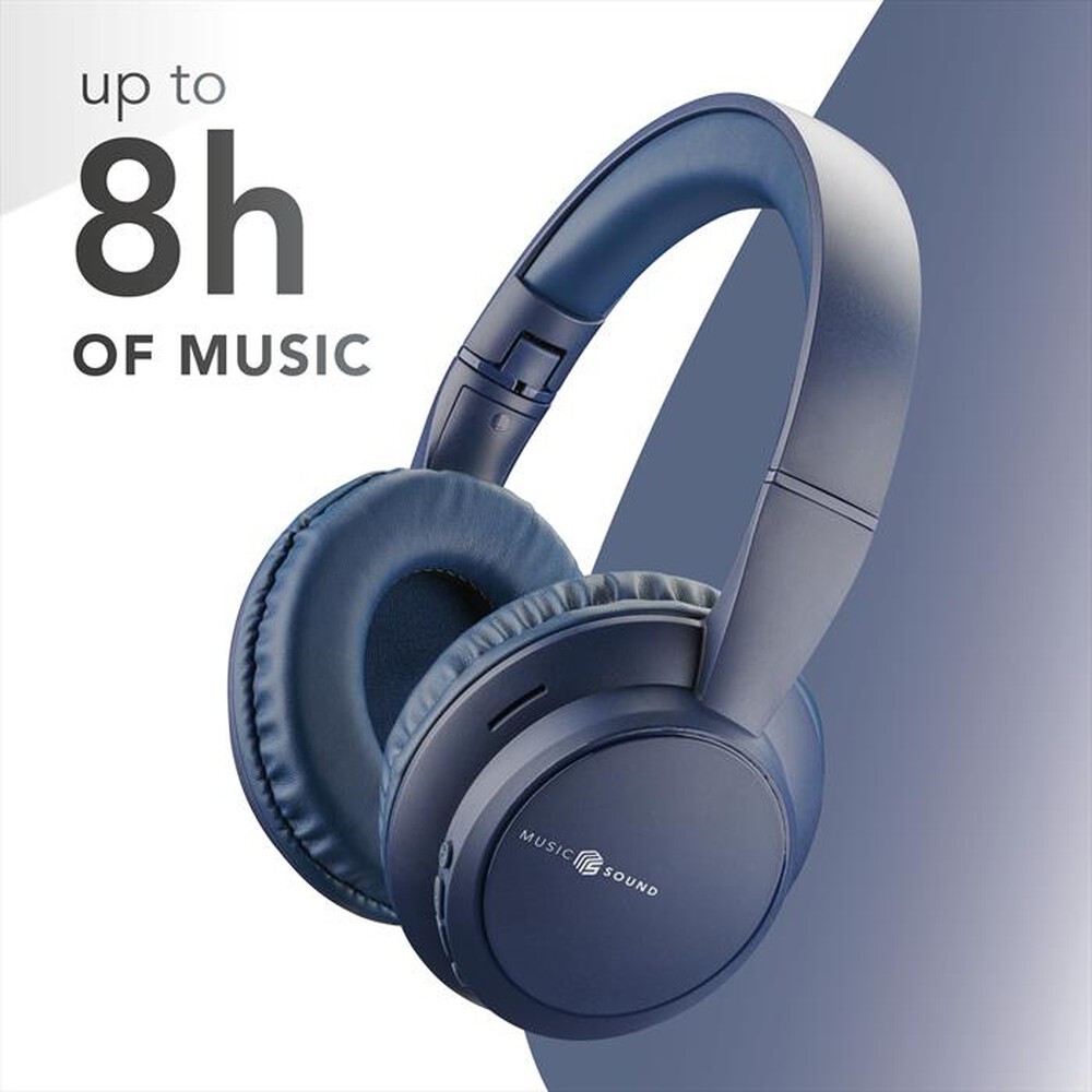 Immagine del prodotto MUSIC SOUND - Cuffie a padiglione chiuso BOOST-Blue