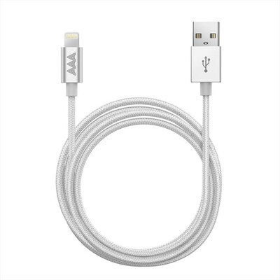 AAAMAZE - ALUMINUM LIGHTNING CABLE 1.8M-Silver
