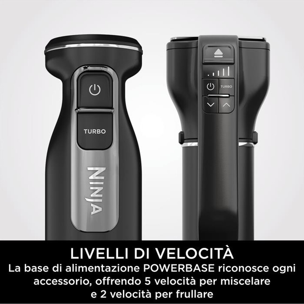"NINJA - Frullatore 3 in 1 POWERBASE CI100EU-nero"