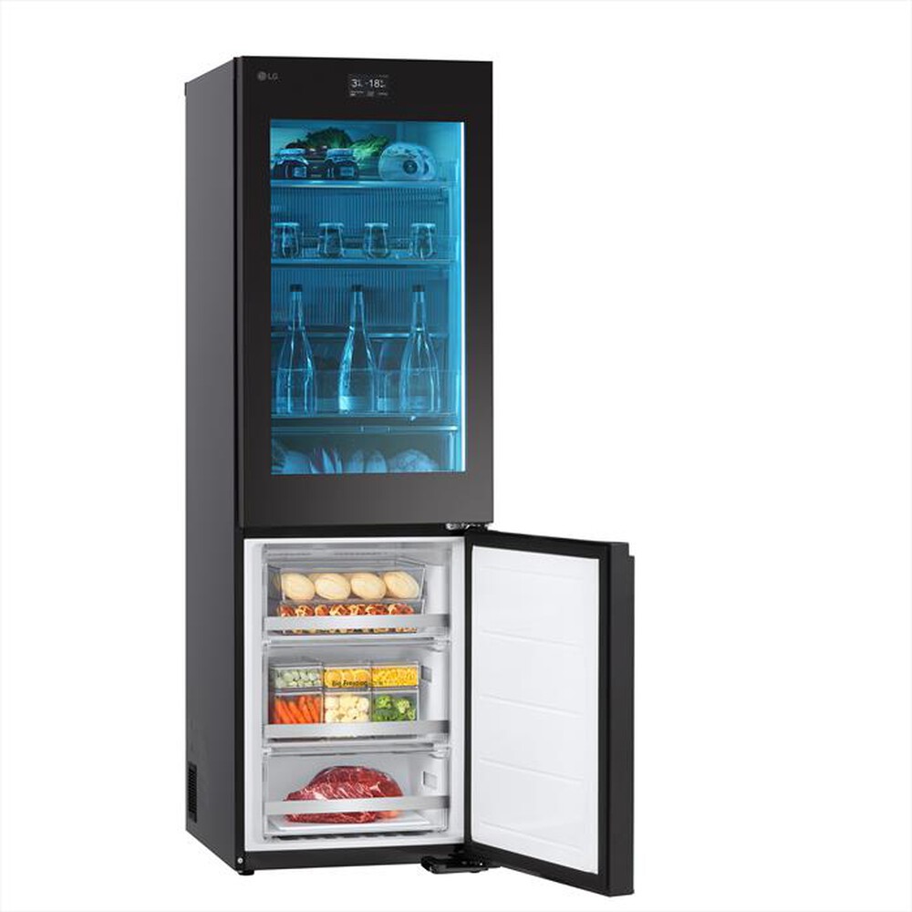 "LG - Frigorifero combinato GBG719MDNN Classe D 352L-Multicolour"