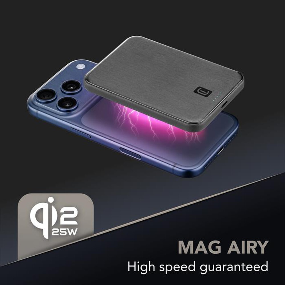 Immagine del prodotto CELLULARLINE - Power Bank MAG AIRY 5.000 QI2 25W-Nero