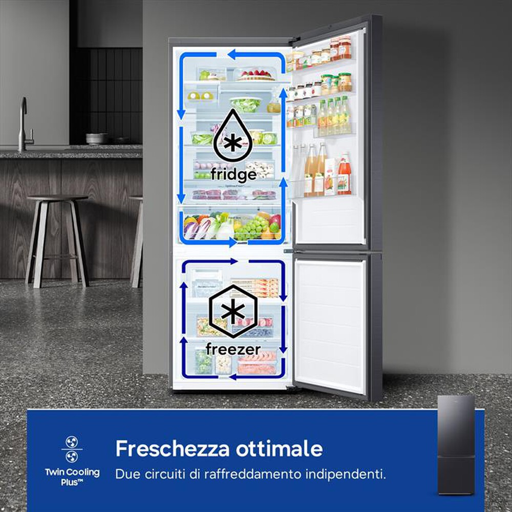 Immagine del prodotto SAMSUNG - Frigorifero combinato RB53DG706AB1EF F1RST75 AI-ANTRACITE