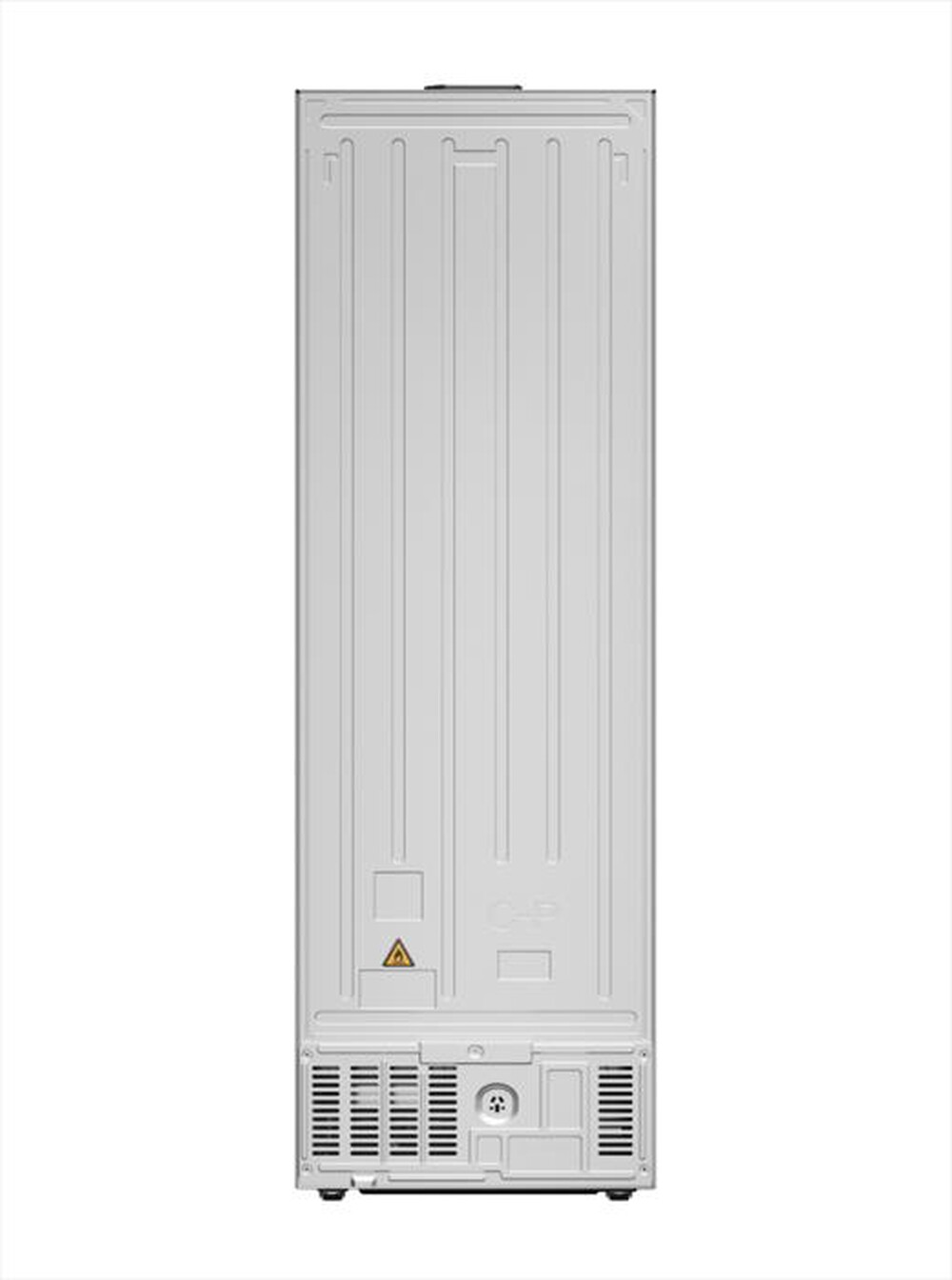 "CANDY - Frigorifero combinato CNCQ2T618EX Classe E 355 lt-Stainless steel"