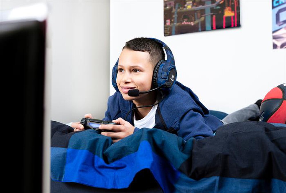 "TRUST - GXT 488 FORZE-B PS4 HEADSET-Blue Camouflage"