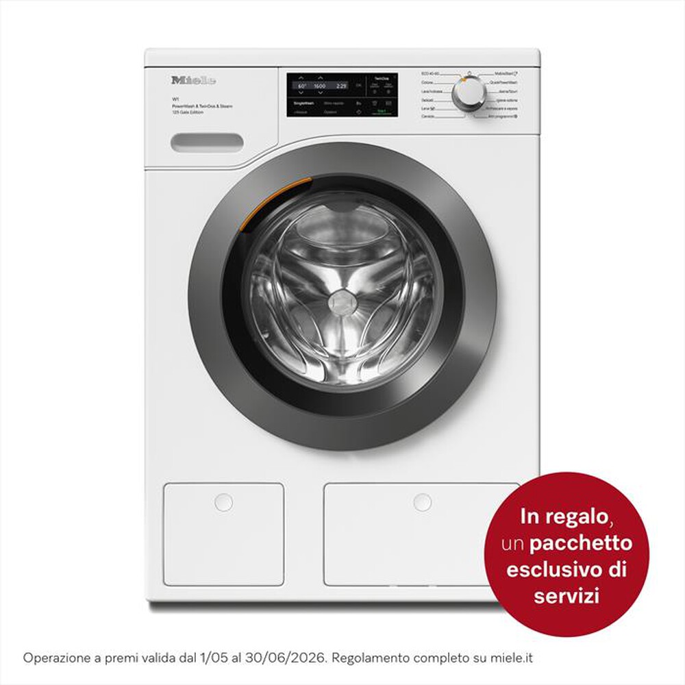 Immagine del prodotto MIELE - Lavatrice WCI 880 WCS 125 GALA EDITION 9 Kg - A-Bianco