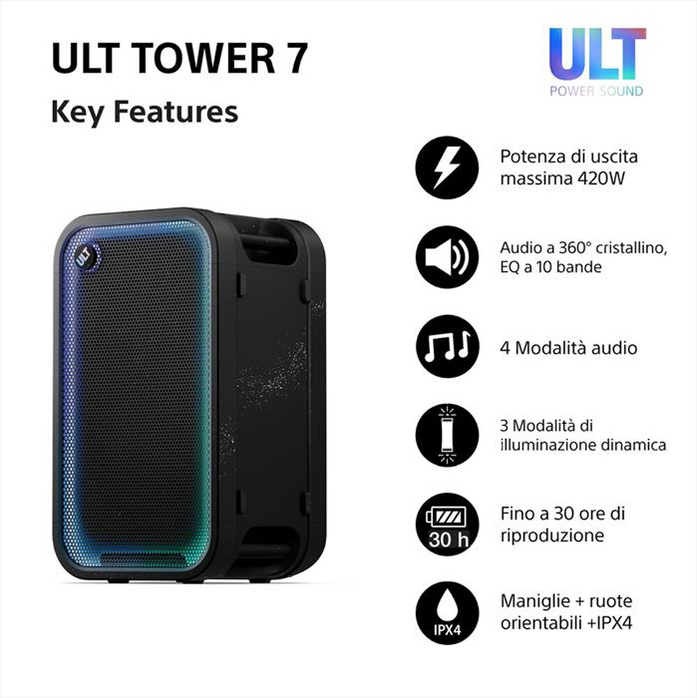 Immagine del prodotto SONY - SRSULT700.CEL-Nero