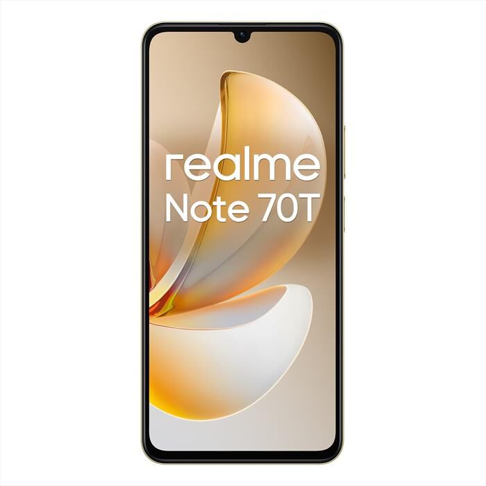 REALME - Smartphone NOTE 70T (256GB 4GB)-BEACH GOLD | Euronics