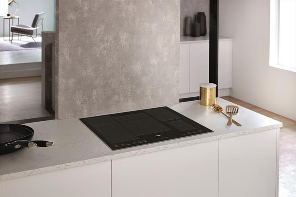 "WHIRLPOOL - Piano cottura elettrico WT 1090 BA 90 cm-Nero"