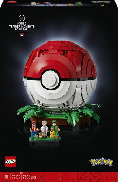 LEGO - POKEMON Momenti Allenatore iconici Pok&eacute; Ball-72154