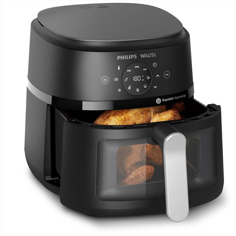 "PHILIPS - Friggitrice ad aria AIRFRYER SERIE 2000 NA231/00-Nero"