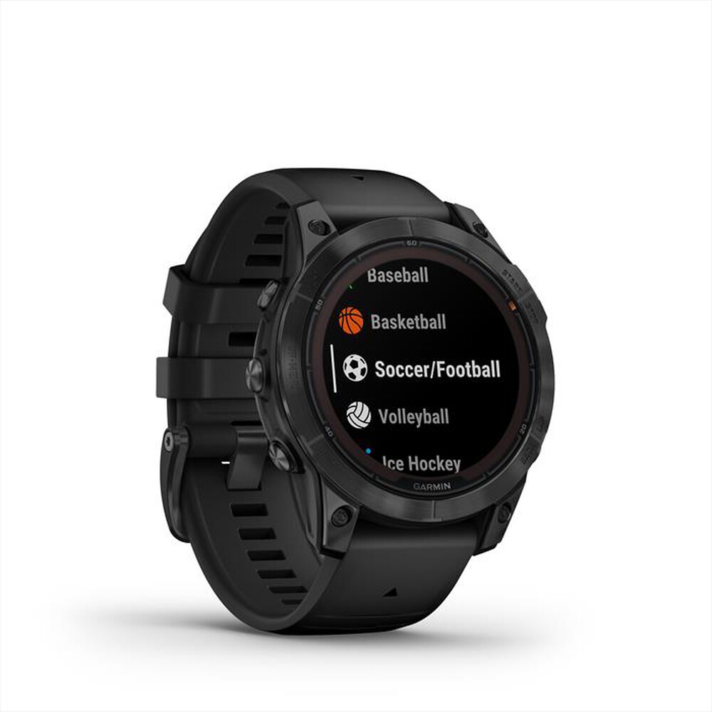 "GARMIN - Smartwatch FENIX 7 PRO SOLAR, GLASS-SLTGRYSS W/BLK BND"