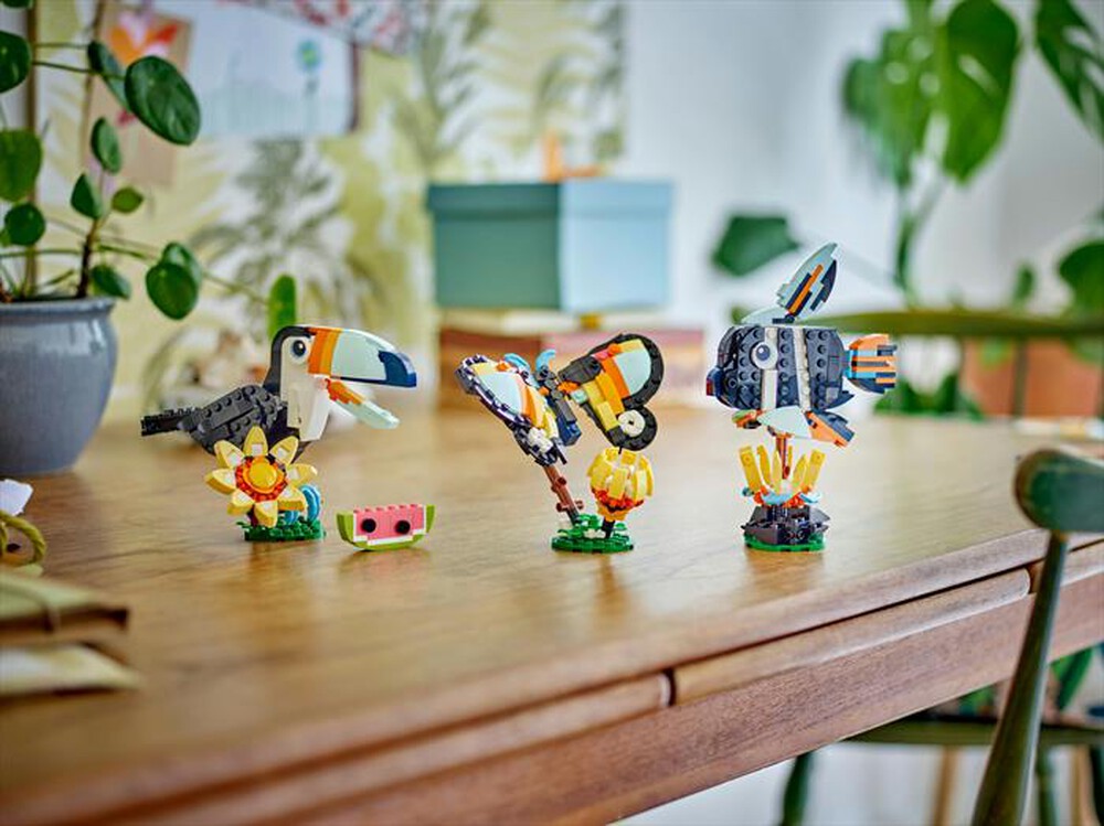 Immagine del prodotto LEGO - CREATOR Animali selvatici: tucano tropicale 31173