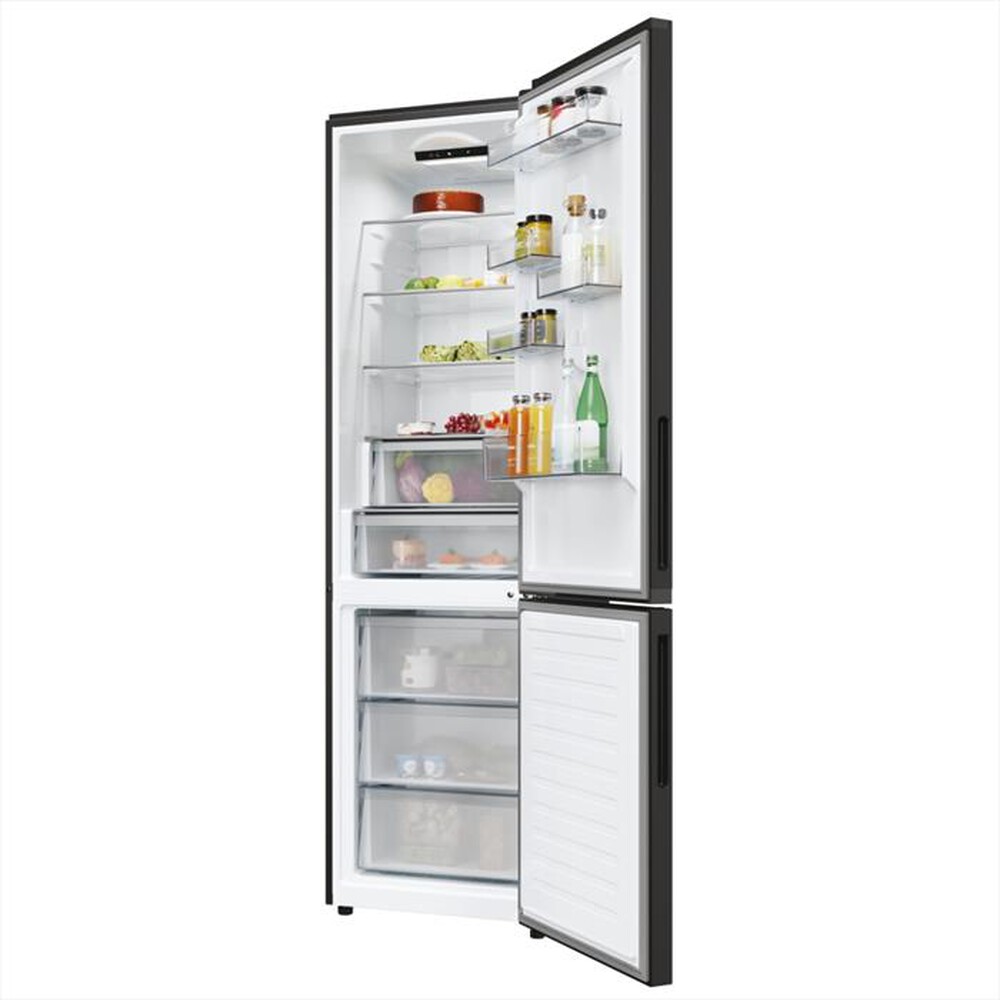 "CANDY - Frigorifero combinato CNCQ2T620EB Classe E 409 lt-Black"
