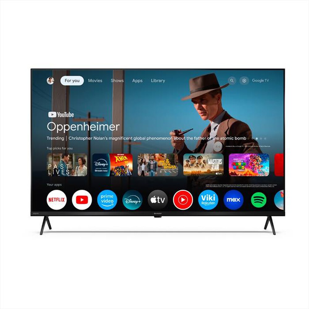 Immagine del prodotto SHARP - Smart TV 4K QLED 43HP5765E-Nero