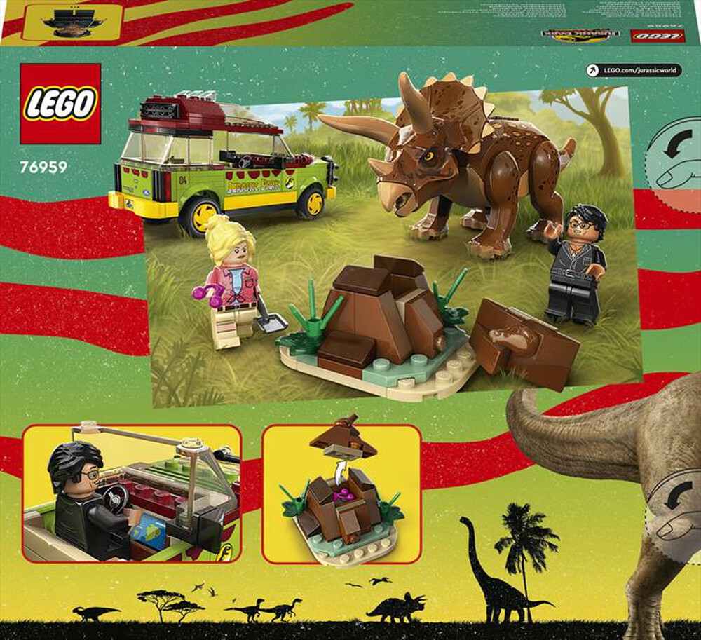 Immagine del prodotto LEGO - JURASSIC WORLD La ricerca del Triceratopo - 76959