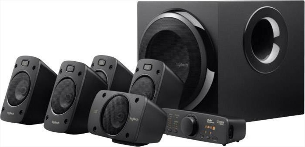 "LOGITECH - Surround Sound Speakers Z906-Nero"