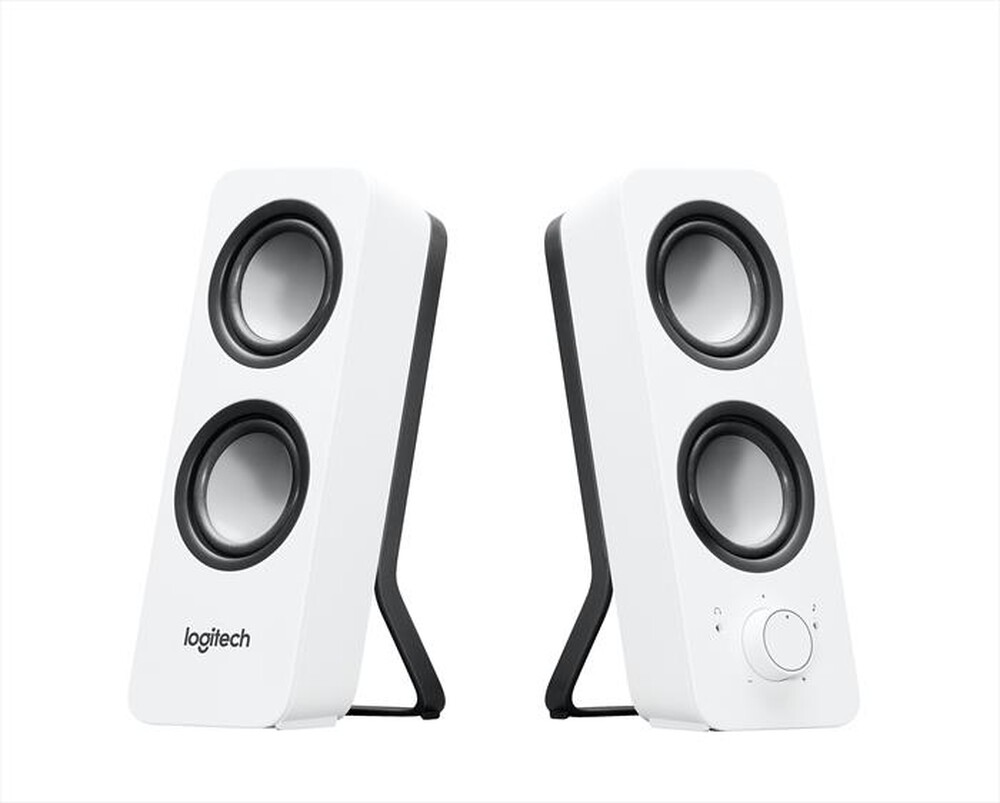 "LOGITECH - Z200 Multimedia Speakers-Snow White"