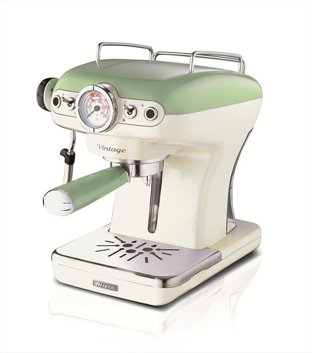"ARIETE - 1389A Vintage Macchina da caffè espresso-Beige"