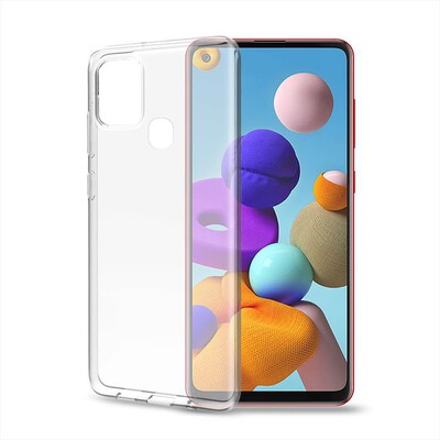 CELLY - GELSKIN920-TPU COVER GALAXY A21S-Trasparente/TPU
