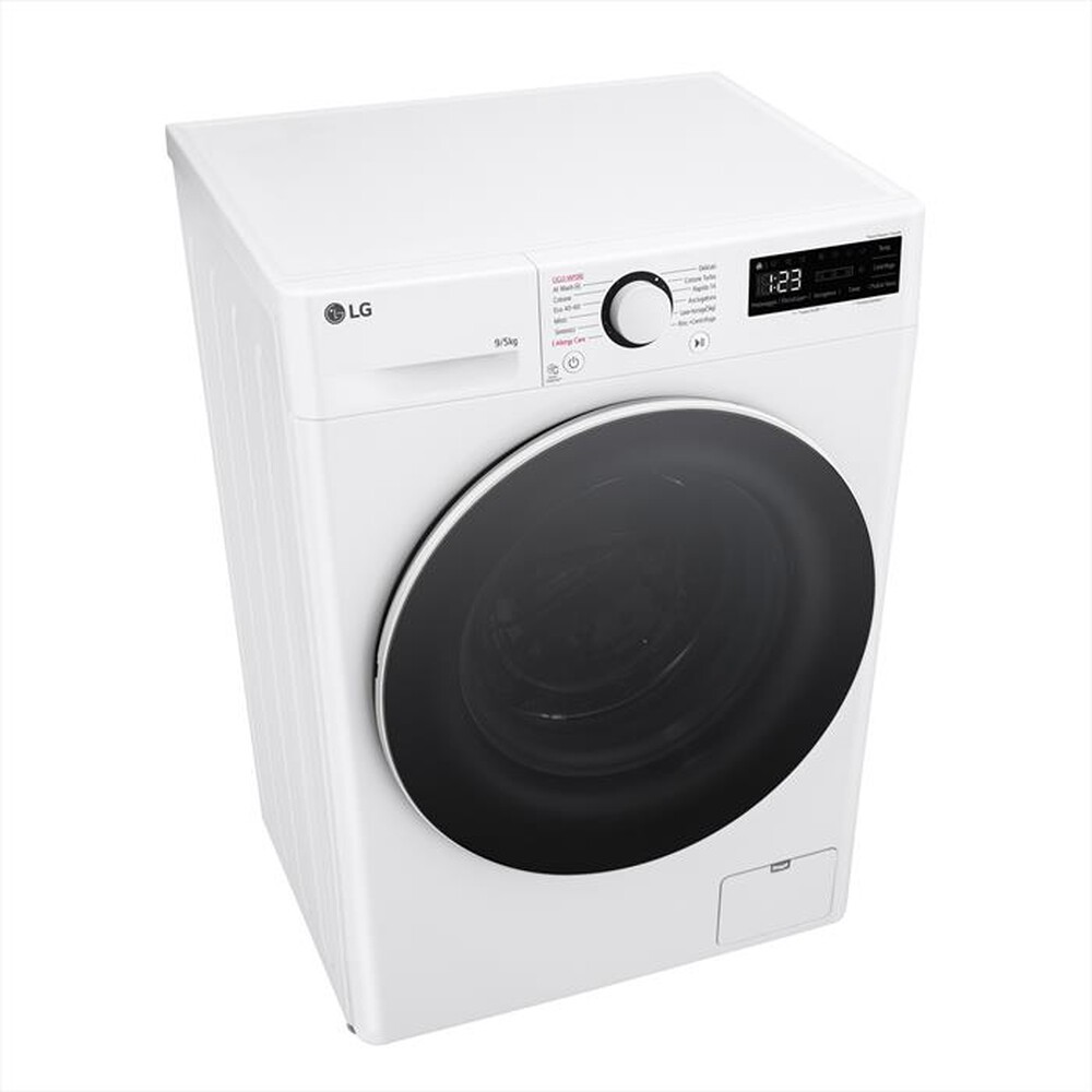 "LG - Lavasciuga AI DD D2R5S09TSWW 9/5 Kg Classe E-Bianca"