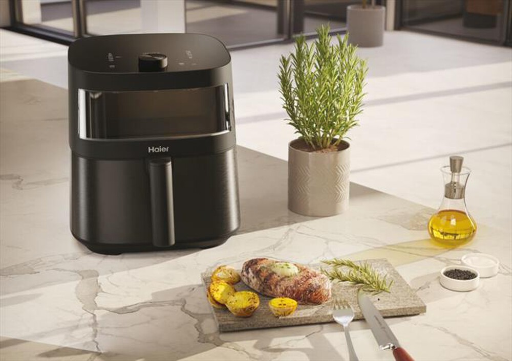 "HAIER - Friggitrice ad aria HAF5TWA 011-Nero"