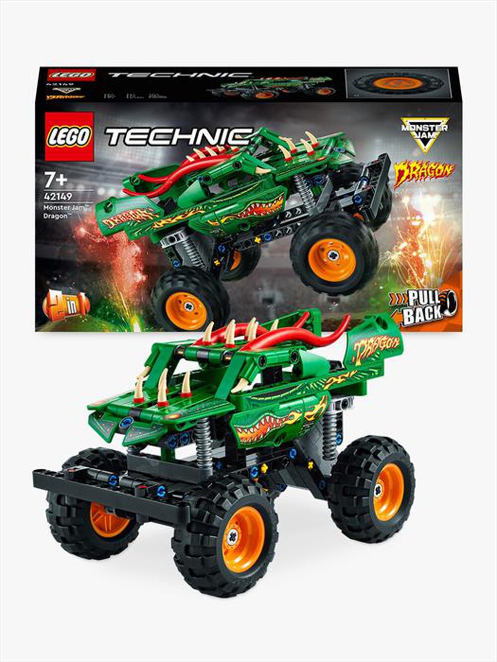 Immagine del prodotto LEGO - TECHNIC Monster Jam Dragon - 42149