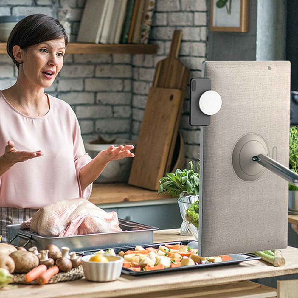 "LG - Smart TV LED FHD 27\" 27ART10AKPL-Bianco Panna"