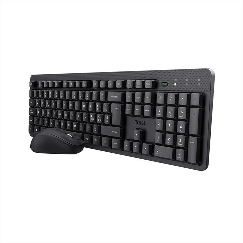 "TRUST - TKM-360 WIRELESS KEYBOARD&MOUSE IT-Black"