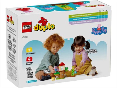 LEGO - IL GIARDINO E LACASA SULL'ALBERO DI P.PIG -10431-Multicolore