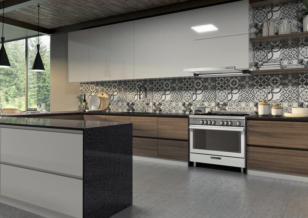 Immagine del prodotto GLEM GAS - Cucina elettrica ST965MWH Classe A+-Bianco Farina