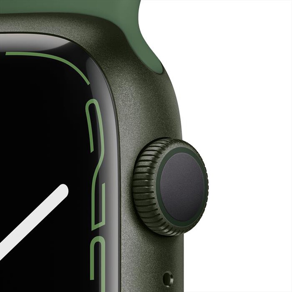 "APPLE - Apple Watch Series 7 GPS 45mm Alluminio-Cinturino Sport Verde"