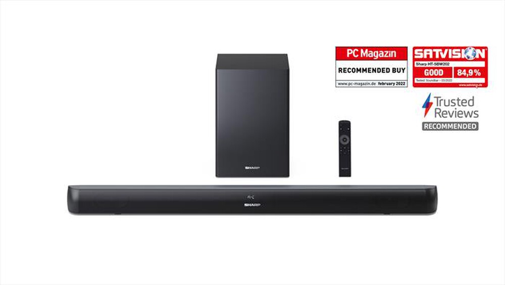 "SHARP - Soundbar HTSBW202-Nero"