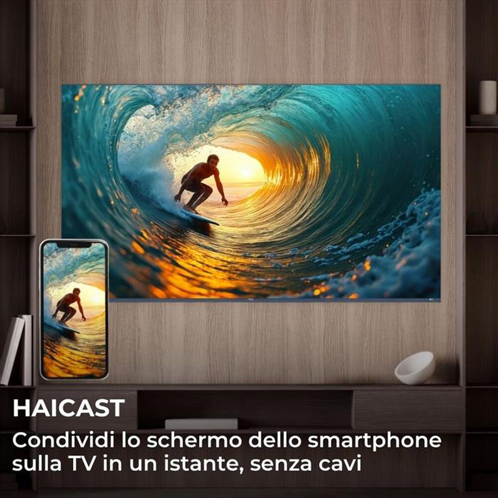 Immagine del prodotto HAIER - Smart TV QLED UHD 4K 75" H75M92FUX-Nero