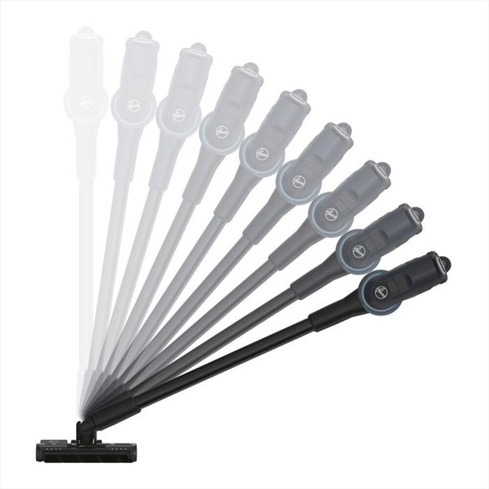 "HOOVER - Aspirapolvere ricaricabile HF401P 011-Nero, Argento"