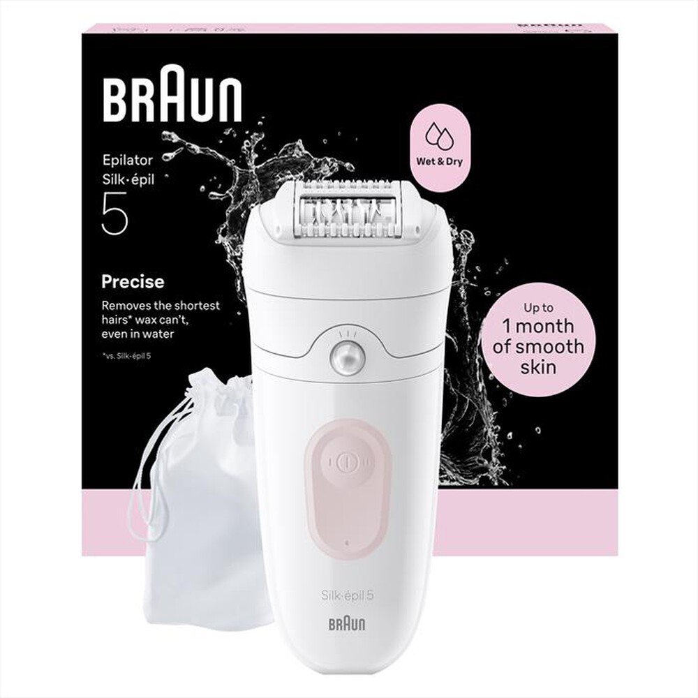 Immagine del prodotto BRAUN - Epilatore Wet & Dry LEGEPIL SE5-011 BOX MN-ROSA FLAMINGO