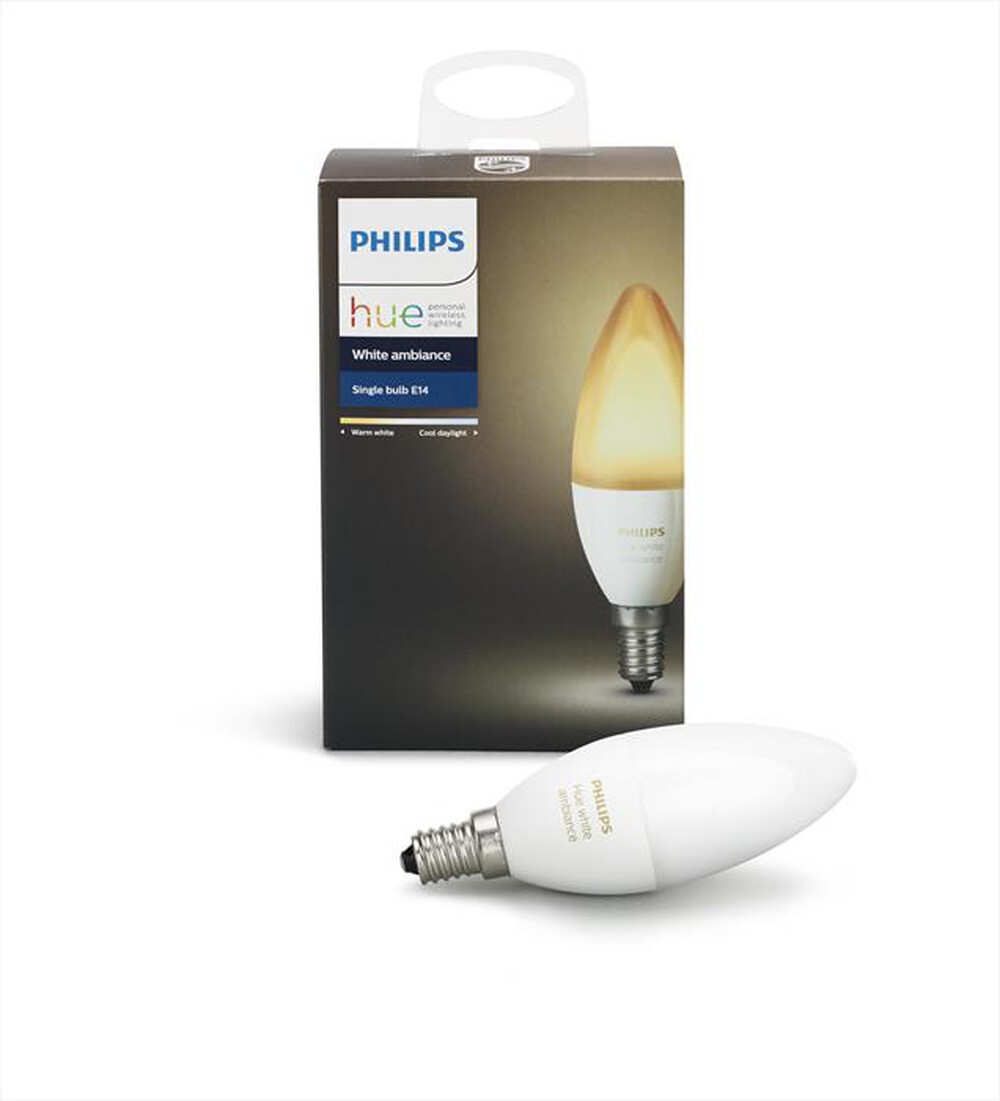 Immagine del prodotto PHILIPS - HUE WHITE AMBIANCE LAMPADINA E14 6W