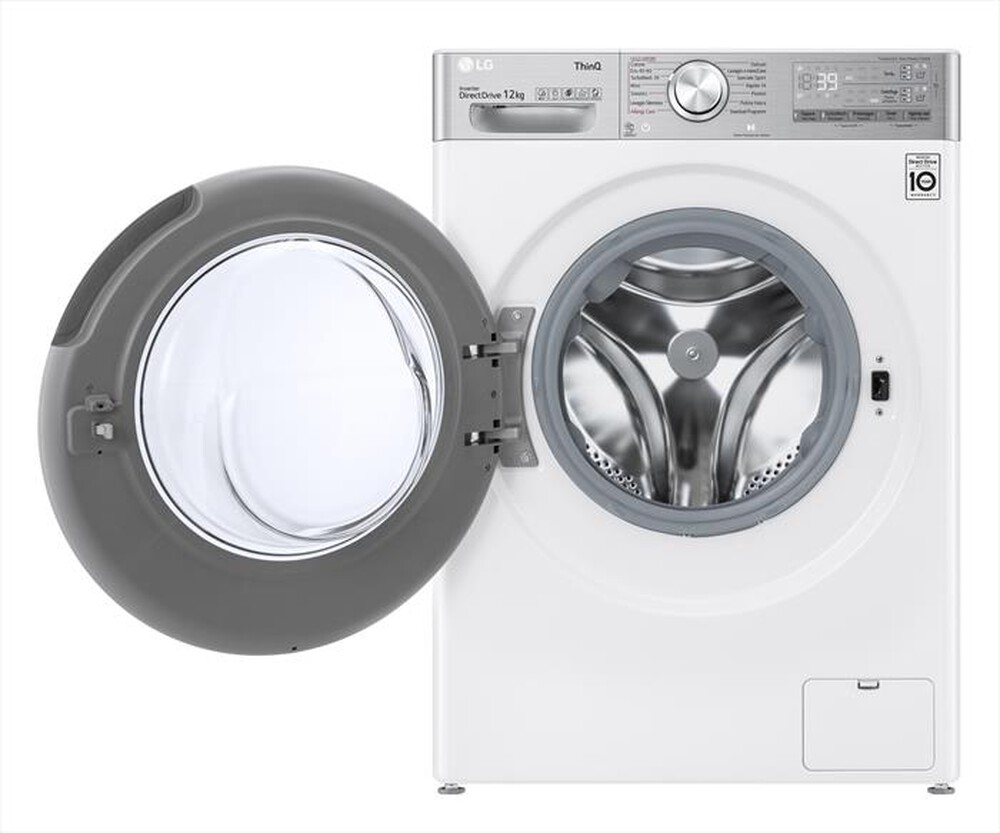 "LG - Lavasciuga F4DV912H2EA 12/8 Kg Classe E-Bianco"