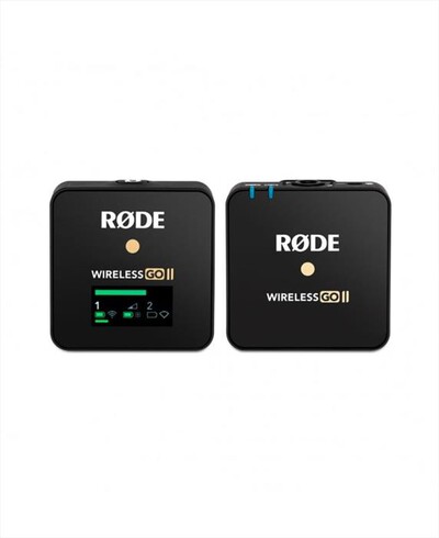 RODE - Sistema microfonico wireless GO II WIRELESS-Black