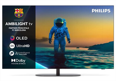 PHILIPS - Smart TV OLED UHD 4K 55" 55OLED820/12-Black