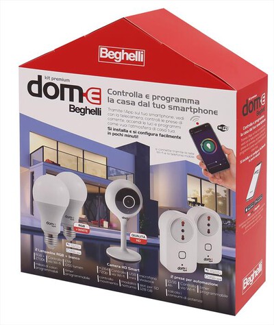 BEGHELLI - WIFI SMART HOME KIT PREMIUM