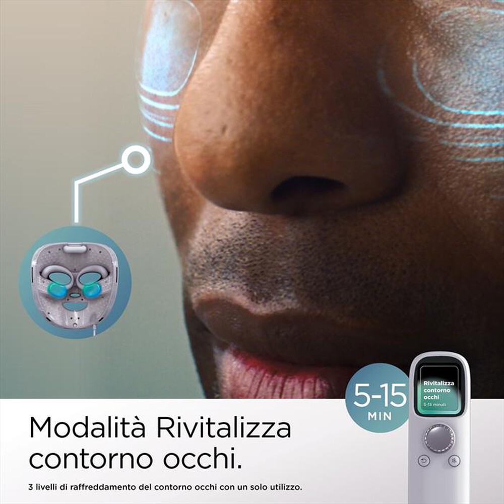 Immagine del prodotto SHARK - Maschera viso LED CRYOGLOW-Bianco