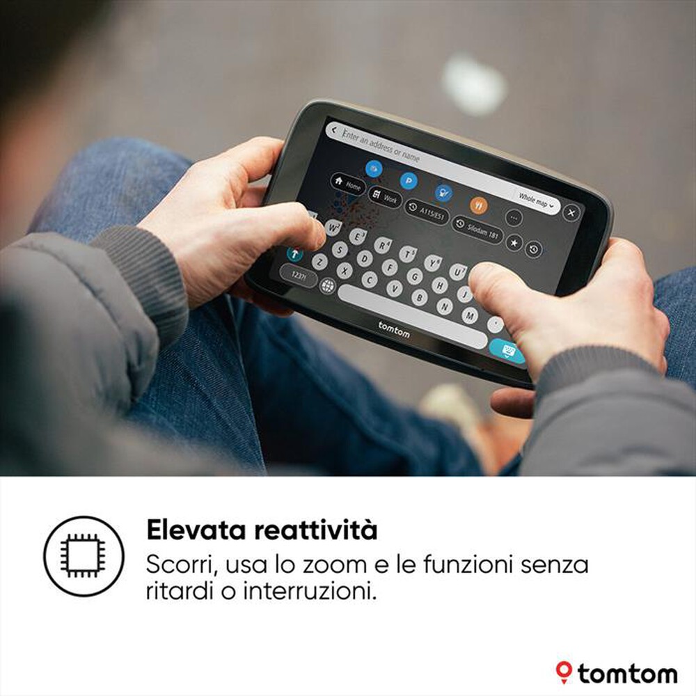 Immagine del prodotto TOM TOM - Navigatore portatile GO EXPERT PLUS PREMIUM PACK-Nero