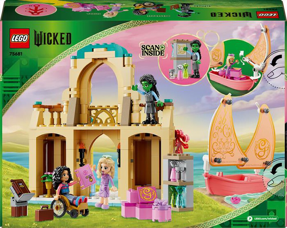 Immagine del prodotto LEGO - WICKED Glinda Elphaba all’Università di Shiz 75681