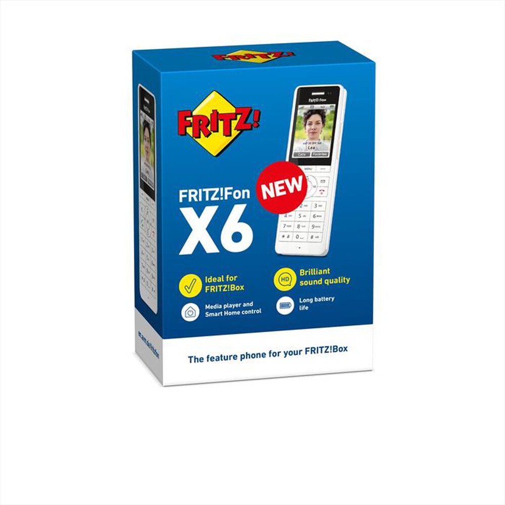 "FRITZ! - Base + handset FON X6-Bianco"