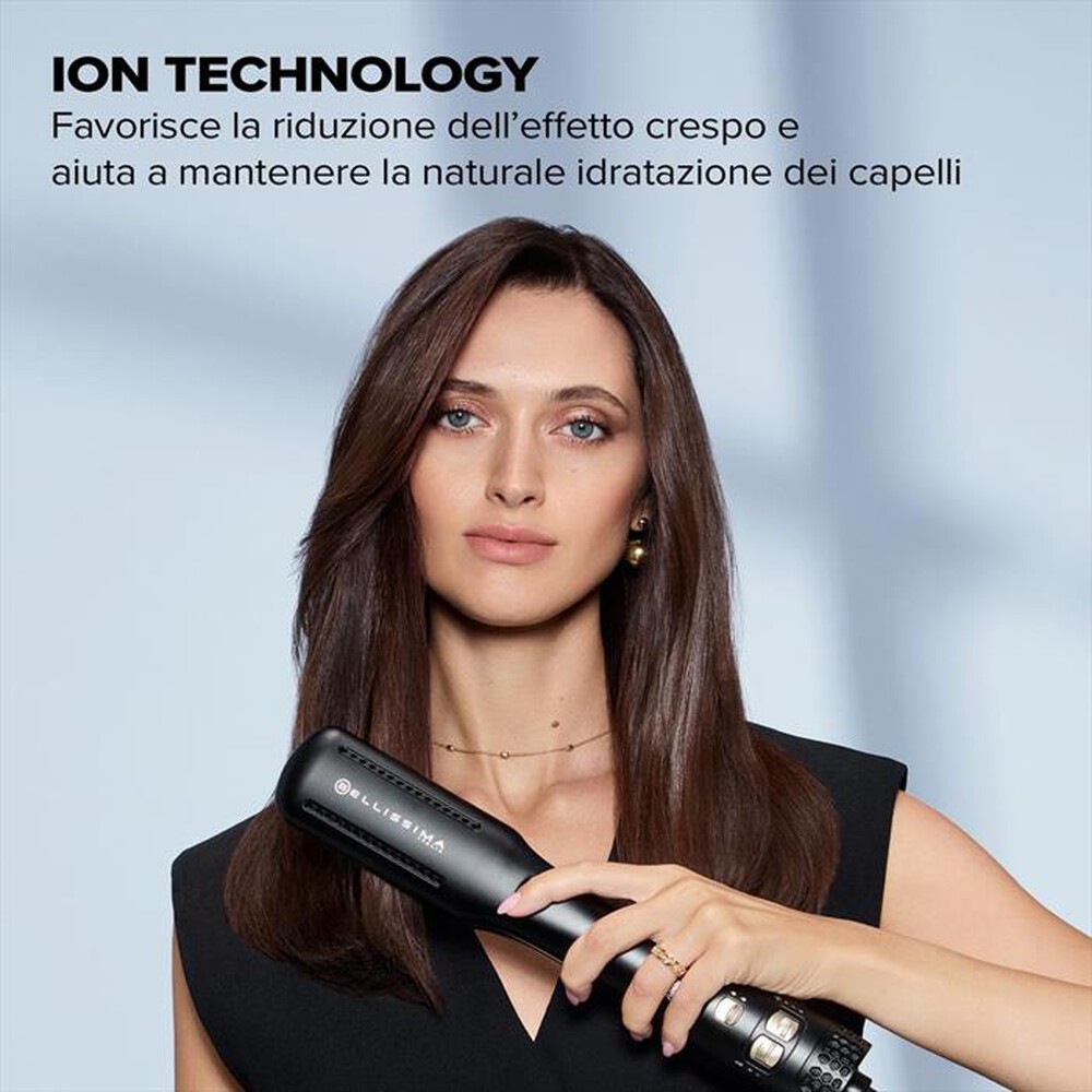 "BELLISSIMA IMETEC - PIASTRA AD ARIA AIRSLEEK-Black, Gold"