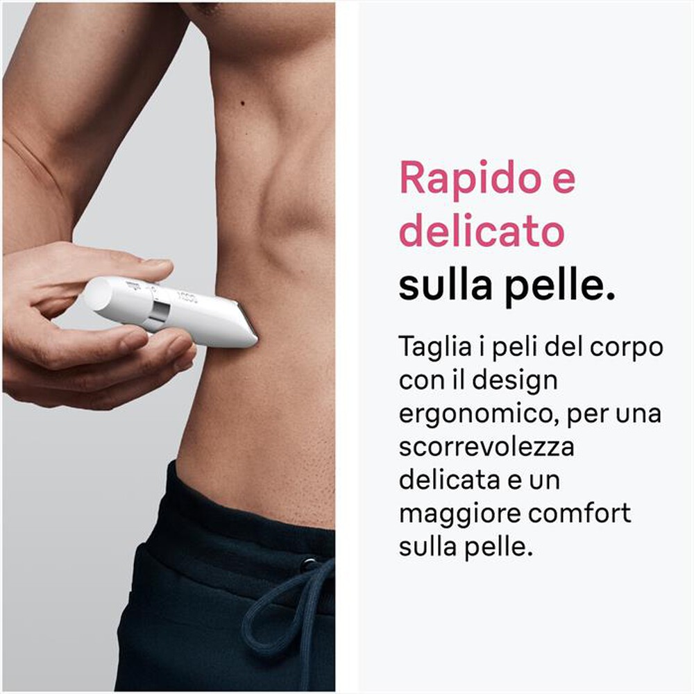 Immagine del prodotto BRAUN - Mini rifinitore corpo BS1000-Bianco